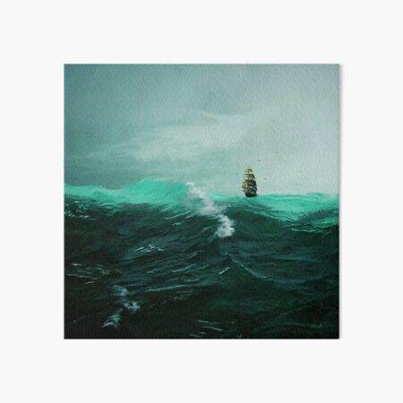 Perilous Green Art Board Print