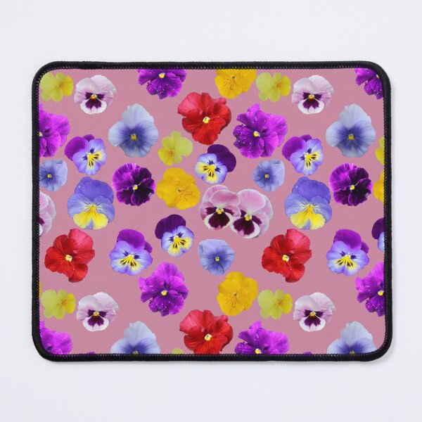Item preview, Pansy Mixture on Pink designed and sold by STHogan.