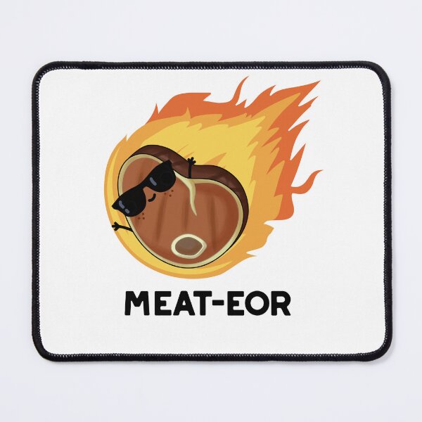 Item preview, Meat-eor Funny Steak Puns  designed and sold by punnybone.