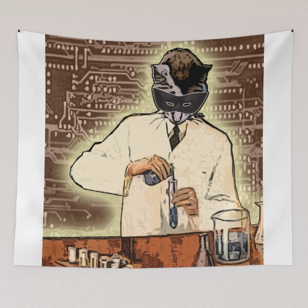 Aperçu de l'œuvre Kat Science créée et vendue par djzombie.