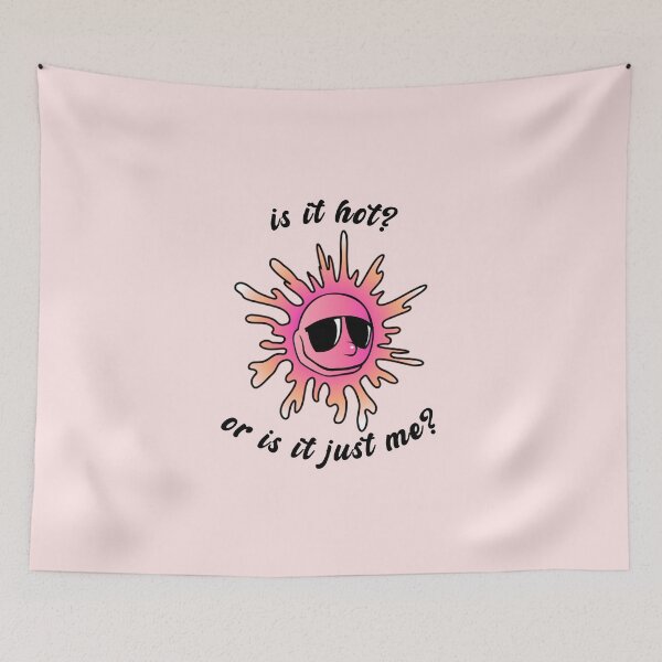Item preview, ¿Hace calor o soy solo yo? Verano Psicodélico Sol Rosa designed and sold by everything4eva.