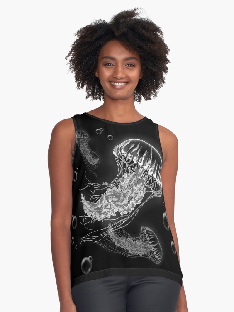 Vista previa del artículo con la obra «Blusa sin mangas», diseñado y vendido por SuspendedDreams.