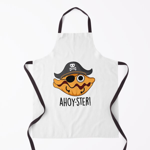 Item preview, Ahoy-ster Pirate Funny Oyster Puns  designed and sold by punnybone.