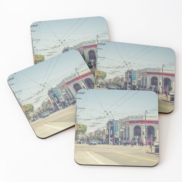 Item preview, Castro District Rainbow Crosswalk Intersection - San Francisco, California, USA #1 designed and sold by Studio Rosa.