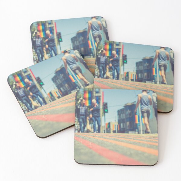 Item preview, Castro District Rainbow Crosswalk Intersection - San Francisco, California, USA #2 designed and sold by Studio Rosa.