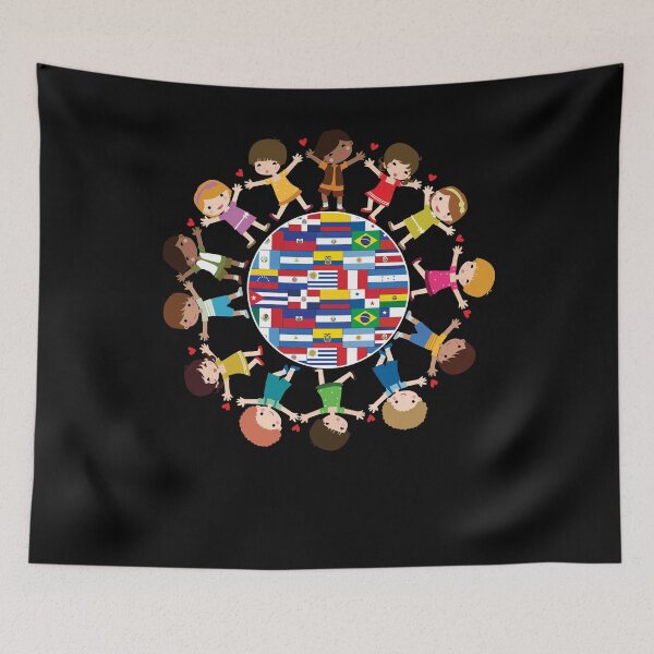 Item preview, Hispanic Heritage Month All Countries Kids Latina Boys Girls designed and sold by SherryValdez.