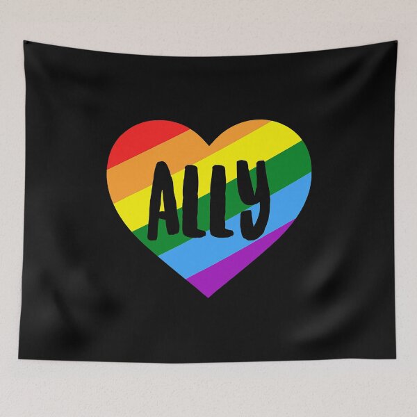 Item preview, LGBTQ Ally For Gay Pride designed and sold by GardNewerd.