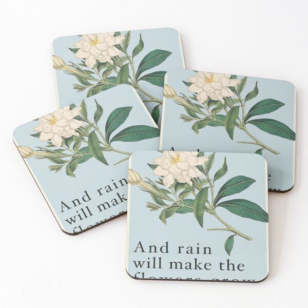 Item preview, Rain Will Make The Flowers Grow - Les Miserables Quote designed and sold by shayvalis354.