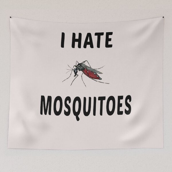 Item preview, I Hate Mosquitoes Funny Mosquito Apparel designed and sold by RichardxBen.