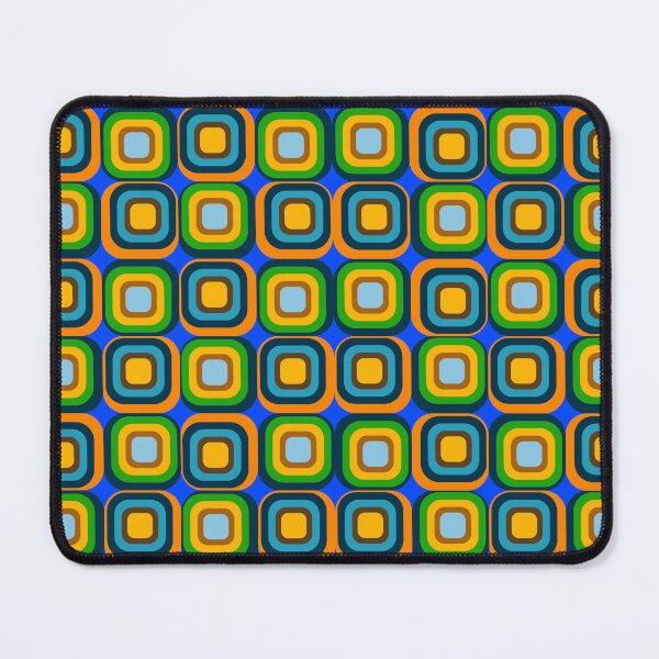 Item preview, retro seventies abstract pattern designed and sold by pauloneill-art.