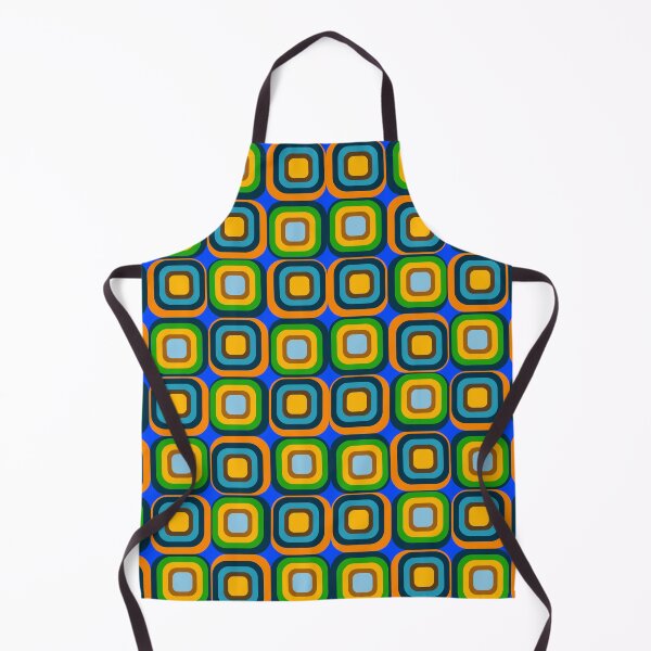 Item preview, retro seventies abstract pattern designed and sold by pauloneill-art.