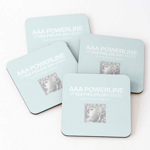 Item preview, Ecco2k Drain Gang AAA Powerline Bliss Fields logo   designed and sold by Triper16.