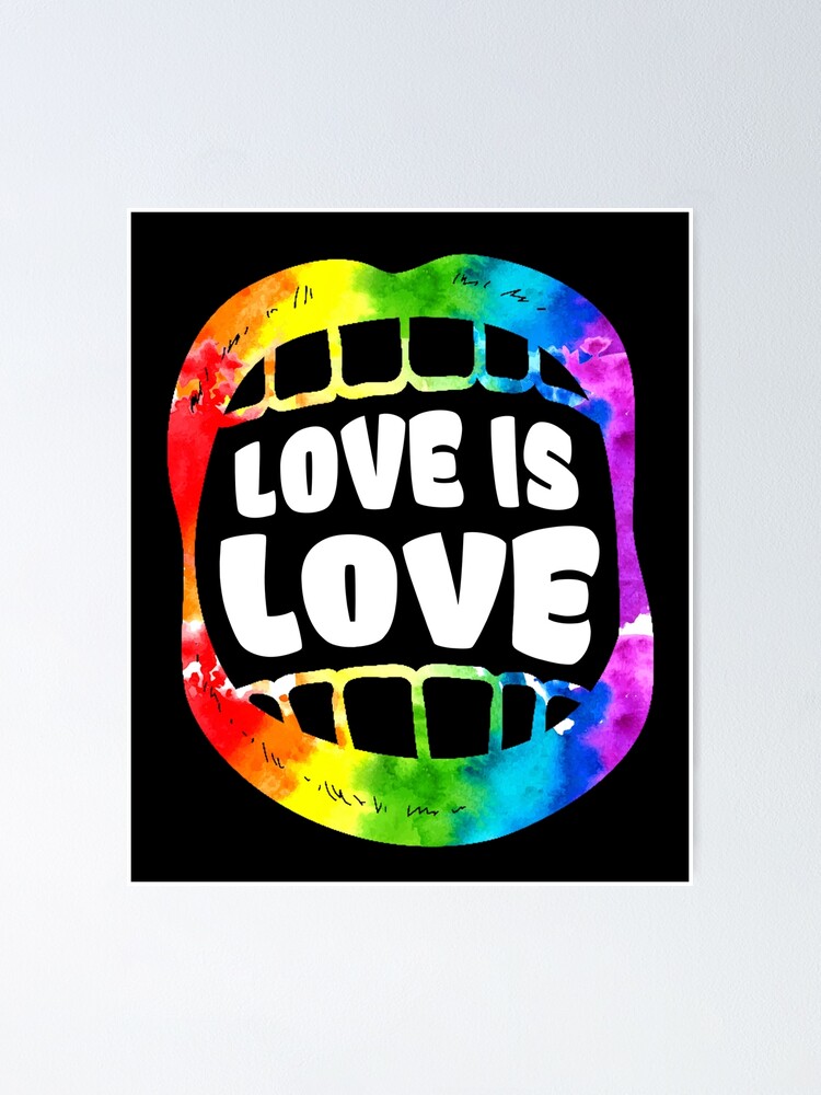 Lgbt Gay Homosexual Lesbian Rainbow Lips Pride T Shirt