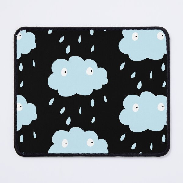 Item preview, Cute blue Cloud Rainy designed and sold by Weedvana.
