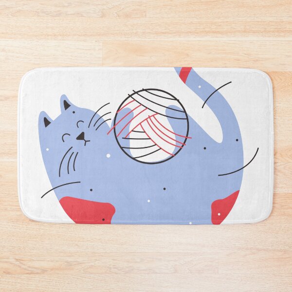 Item preview, Cat With Cotton Ball designed and sold by elgoro173.