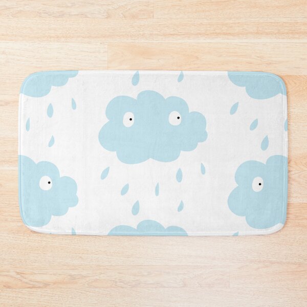 Item preview, Cute blue Cloud Rainy designed and sold by Weedvana.
