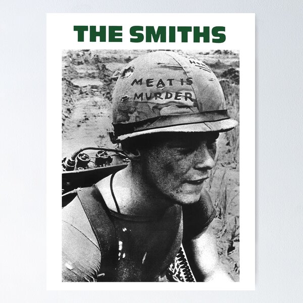 Artikel-Vorschau von Das Schmiedehemd für Damen und Herren, Vintage 90er The Smiths Meat is Murder, designt und verkauft von RoselinLove.