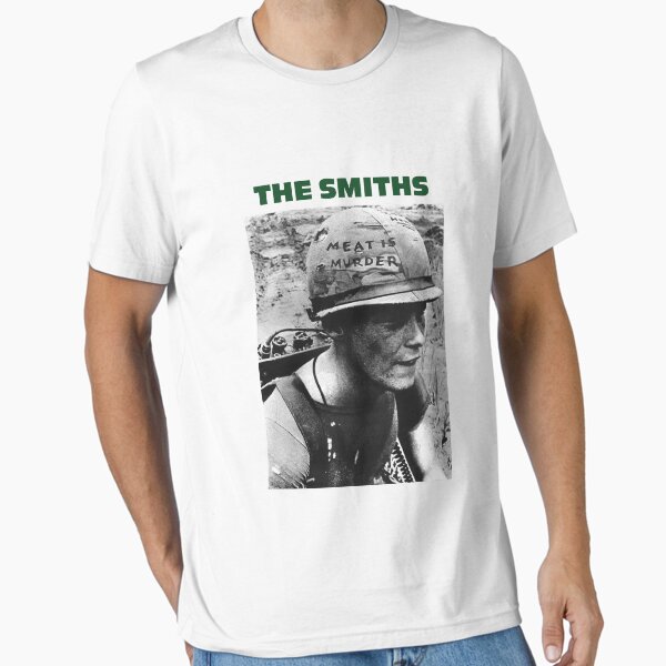 Artikel-Vorschau von Das Schmiedehemd für Damen und Herren, Vintage 90er The Smiths Meat is Murder, designt und verkauft von RoselinLove.