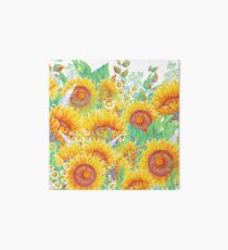 Summer Garden 4 Art Board