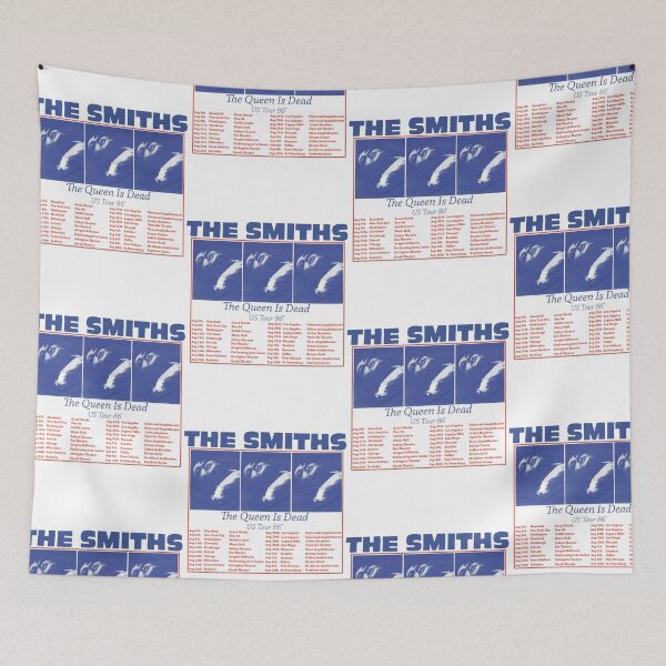 Artikelvorschau, The Smiths US-Tour 86, „The Queen is Dead“-Aufkleber 1 entworfen und verkauft von RoselinLove.