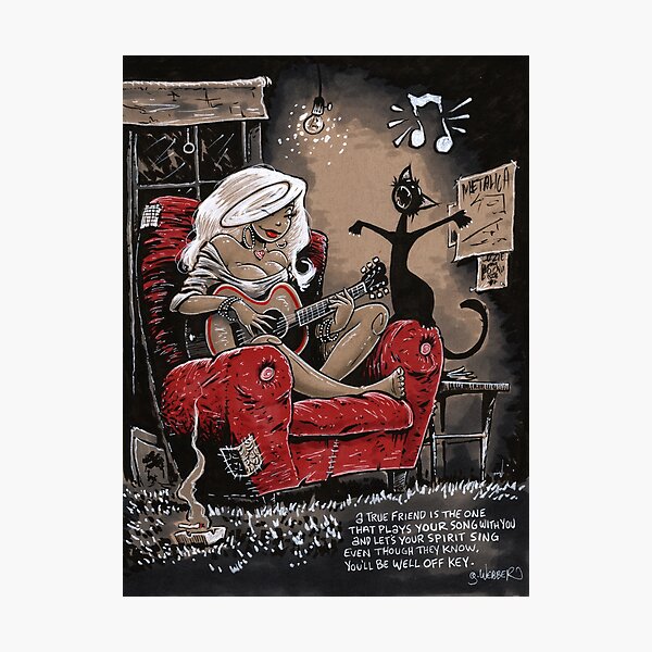 Pillow & Lucky - True Friend Photographic Print