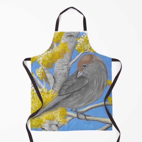 Item preview, Bird on a autumn birch tree designed and sold by WanderingGraha.