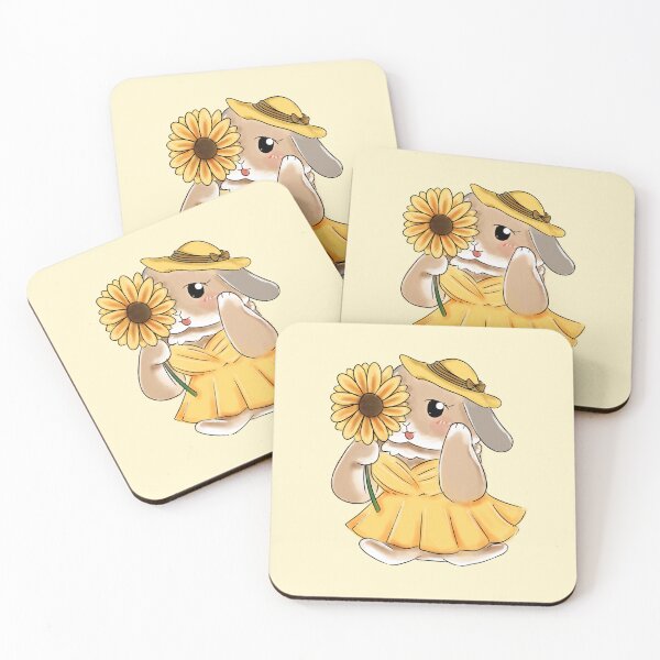 Item preview, Yellow Sunflower Rabbit Outfit _ Bunniesmee  designed and sold by bunniesmee.