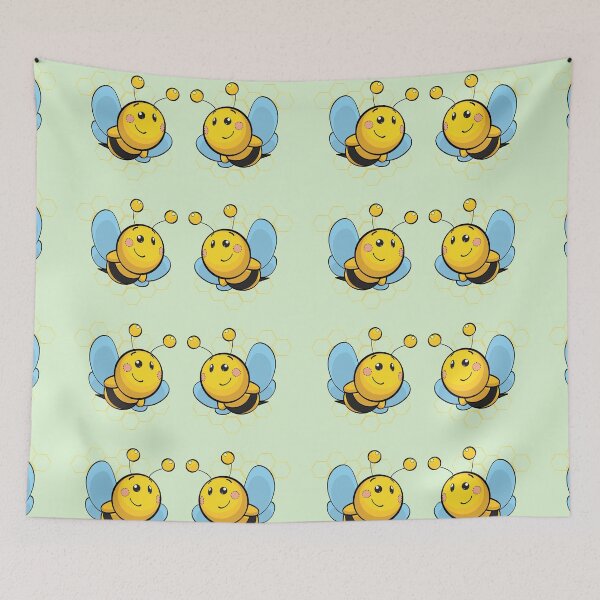 Item preview, Cute Honey Bees designed and sold by RMelissart.