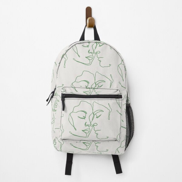 Item preview, Green Line Art Couple In Love designed and sold by TrulyEpoque.