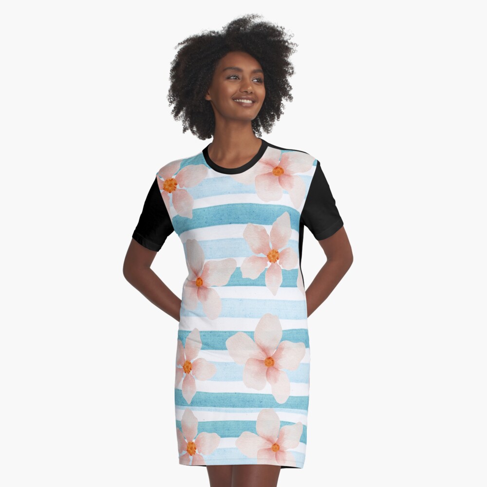 Item preview, Graphic T-Shirt Dress designed and sold by patterncrow.