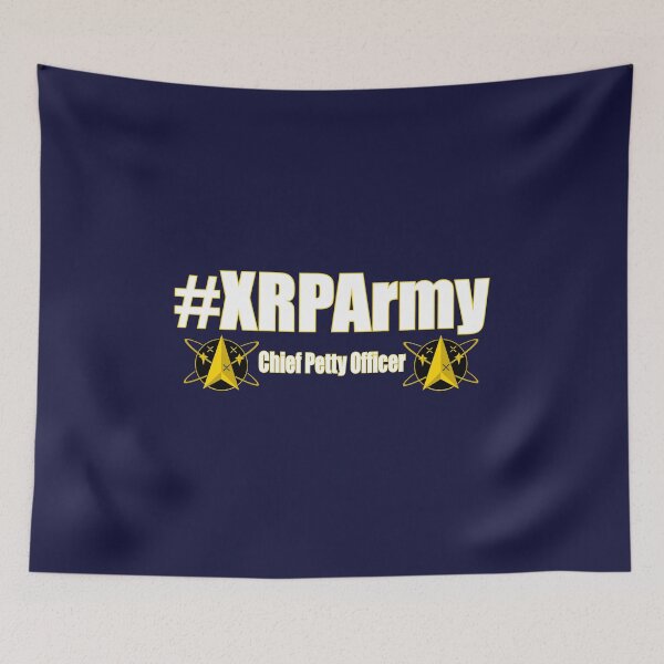 Artikelvorschau, XRP Army Rank Chief Petty Officer entworfen und verkauft von Dailytees.