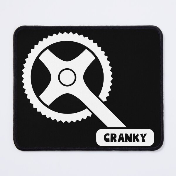 Item preview, Cranky - Funny Cyclist Gift designed and sold by hijackhippo.