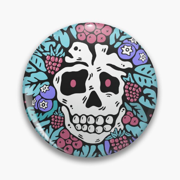 Summer skeleton Pin