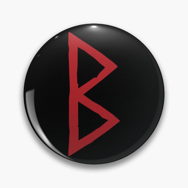 Item preview, Viking Rune - Berkano Elder Futhark Runic Birth Symbol designed and sold by iscaStudioArt.