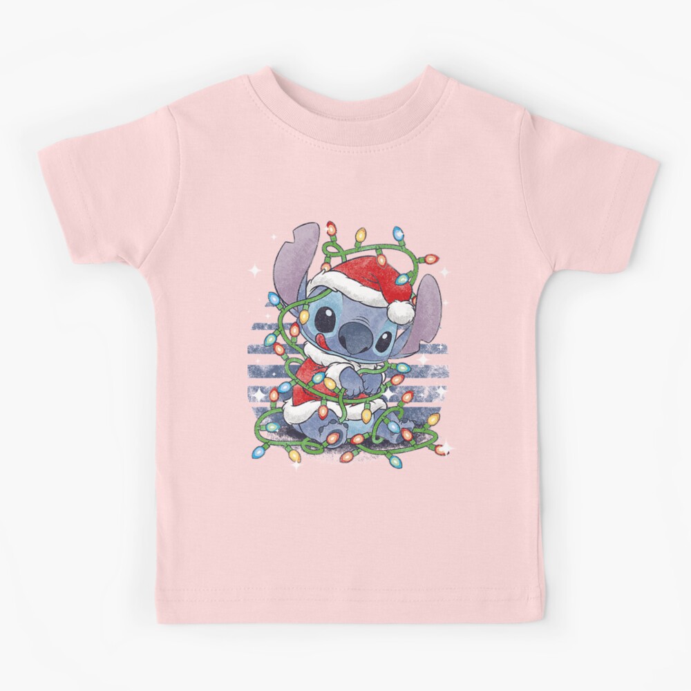 Stitch And Friends Tv Show Disney Christmas Shirt - Vintagenclassic Tee