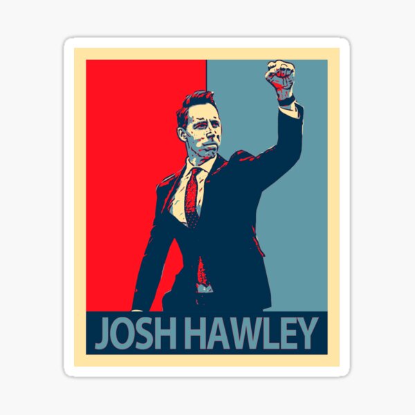&ldquo;Josh Hawley&rdquo; Sticker for Sale by NoorSaltDesign | Redbubble