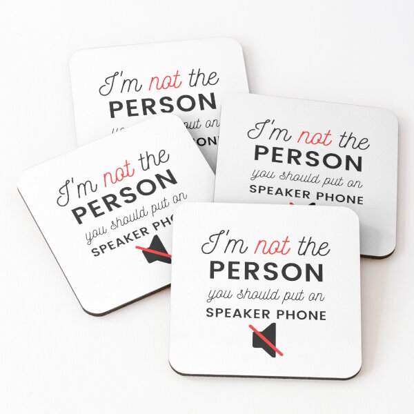 Item preview, Im not The Person You Should Put on Speaker Phone trending  designed and sold by Pawfectar.