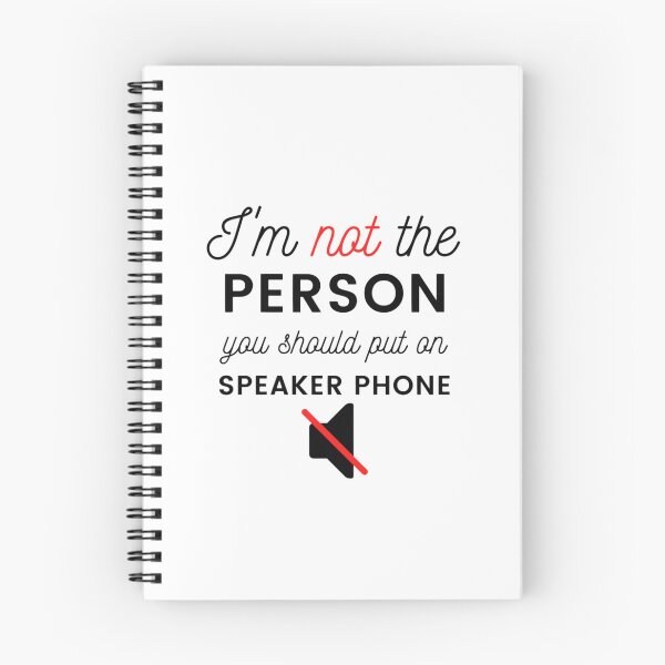 Item preview, Im not The Person You Should Put on Speaker Phone trending  designed and sold by Pawfectar.