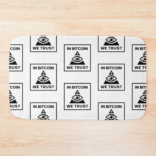 Item preview, In Bitcoin We Trust designed and sold by CryptoBeings.