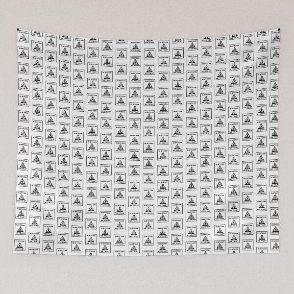 Item preview, In Bitcoin We Trust designed and sold by CryptoBeings.