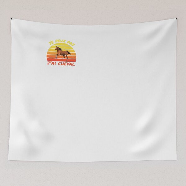 Item preview, Je peux pas j'ai cheval ? designed and sold by KHELISTORE.