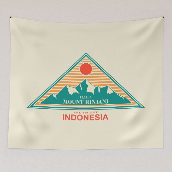 Item preview, Mount Rinjani Indonesia designed and sold by Yeaha.