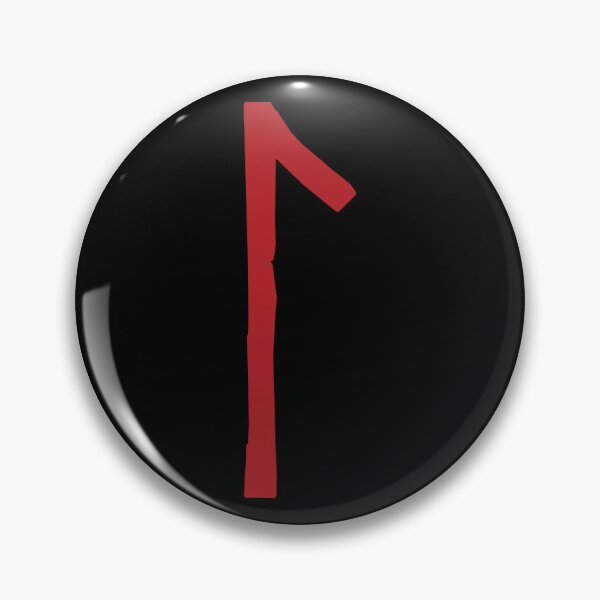 Item preview, Viking Rune - Laguz Elder Futhark Runic Water Symbol designed and sold by iscaStudioArt.