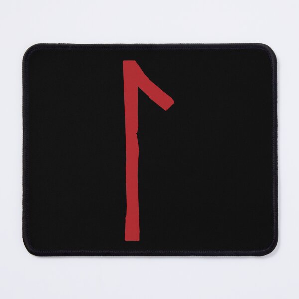 Item preview, Viking Rune - Laguz Elder Futhark Runic Water Symbol designed and sold by iscaStudioArt.