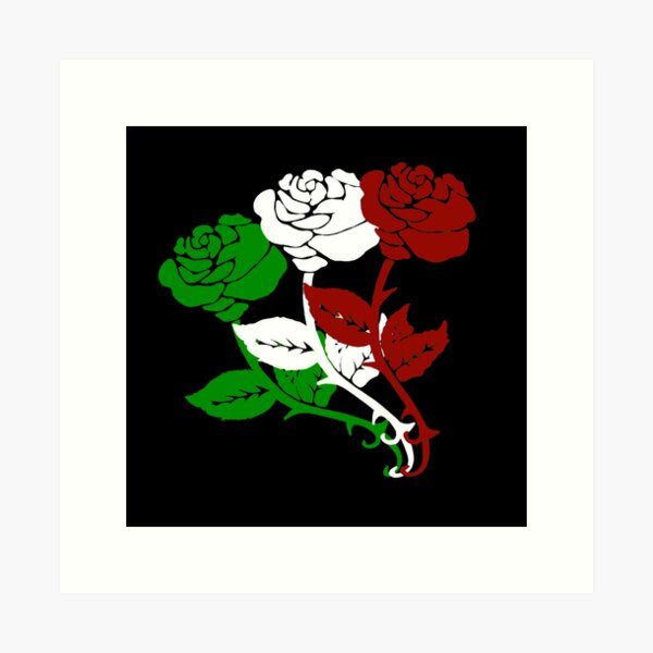 Aperçu de l'œuvre Roses mexicaines créée et vendue par Irie Designs.