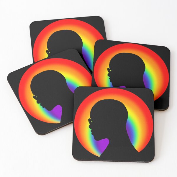 Item preview, Female Head Rainbow Pride designed and sold by TheScraggyBeard.