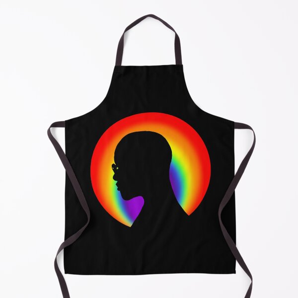 Item preview, Female Head Rainbow Pride designed and sold by TheScraggyBeard.