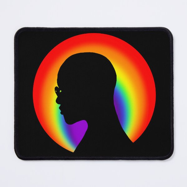 Item preview, Female Head Rainbow Pride designed and sold by TheScraggyBeard.