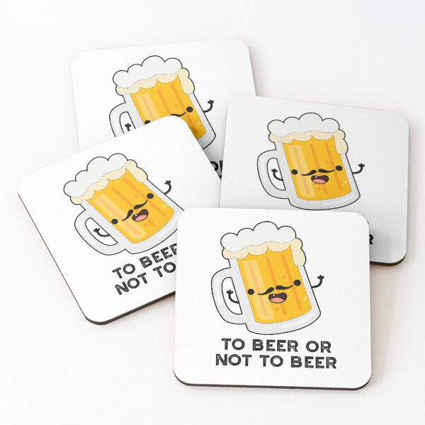 Item preview, To Beer Or Not To Beer Funny Drink Puns  designed and sold by punnybone.