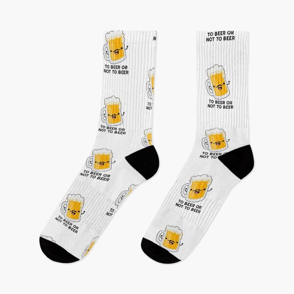 Item preview, To Beer Or Not To Beer Funny Drink Puns  designed and sold by punnybone.